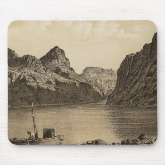 Schwarzer Canon, Colorado River Mousepad (Vorne)