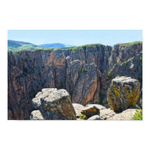 Schwarzer Canyon der Gunnison View, Colorado