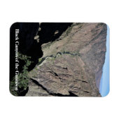 Schwarzer Canyon des Gunnison National Park Colo. Magnet (Horizontal)