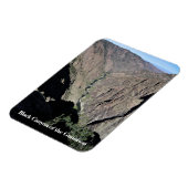 Schwarzer Canyon des Gunnison National Park Colo. Magnet (Linke Seite)