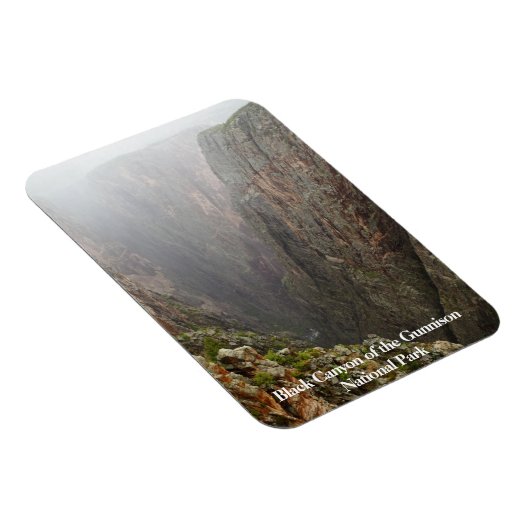 Schwarzer Canyon des Gunnison Nationalpark Colorad Magnet (Rechte Seite)