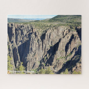Schwarzer Canyon des Gunnison-Nationalparks Puzzle