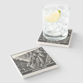 Schwarzer Canyon des Gunnison-Nationalparks Steinuntersetzer (Seitenansicht)