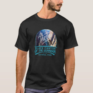 Schwarzer Canyon des Gunnison-Nationalparks T-Shirt