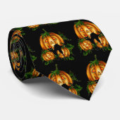 SCHWARZER CAT-KRAWATTE durch SHARON SHARPE Krawatte (Gerollt)