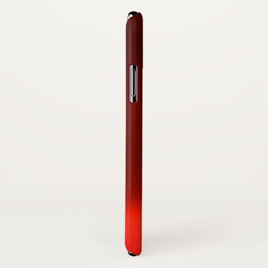 SCHWARZER CAT-Rotrubin Case-Mate iPhone Hülle (Hinten/Rechts)