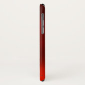 SCHWARZER CAT-Rotrubin Case-Mate iPhone Hülle (Hinten/Links)