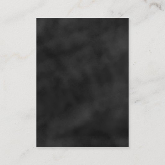 Schwarzer Chalkboard String Lights Empfang Umrandu Begleitkarte (Rückseite)