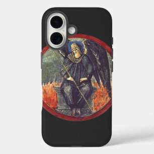 Schwarzer Cherubim-Engel iPhone 16 Hülle