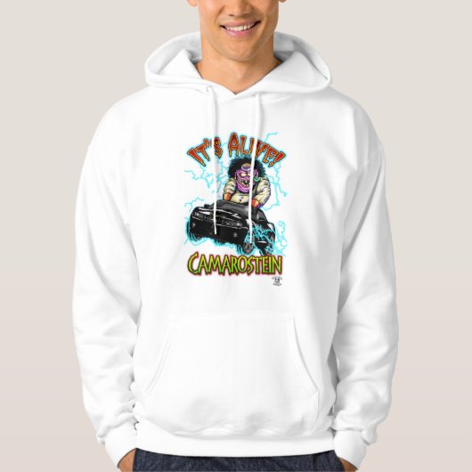 Schwarzer Chevy SS Camaro Hoodie (Vorderseite)