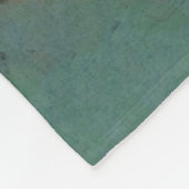 Schwarzer Chickadee Fleecedecke (Ecke)