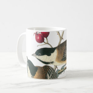 Schwarzer Chickadee von Audubon Kaffeetasse