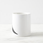 Schwarzer Chili Pfeffer Kaffeetasse (Mittel)