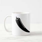 Schwarzer Chili Pfeffer Kaffeetasse (Links)