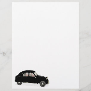 Schwarzer Citroen 2CV