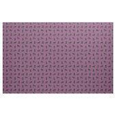 Schwarzer Cockapohund dunkel lila Stoff (Yard (91,4 cm))