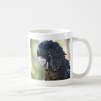 Schwarzer Cockatoo Kaffeetasse