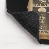 Schwarzer Cowboy Western Rodeo Melanin Schwarze Ge Mousepad (Ecke)
