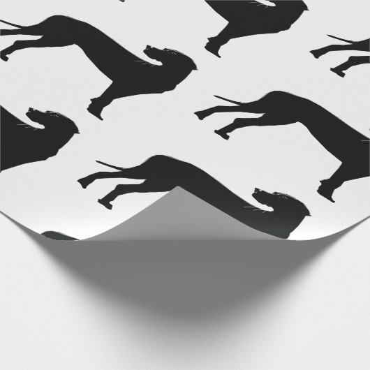 Schwarzer Dan, Big Dog Geschenkpapier (Ecke)