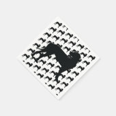 Schwarzer Dan, Big Dog Serviette (Ecke)