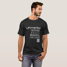 Schwarzer das Gefühl-T - Shirt V4 LEV Männer