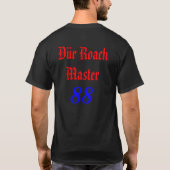 Schwarzer der Fan-T - Shirt des Dür (Rückseite)