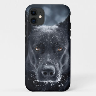 Schwarzer Deutscher Schäferhund Case-Mate iPhone Hülle