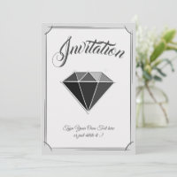 Schwarzer Diamant Edelsteinschmuck.