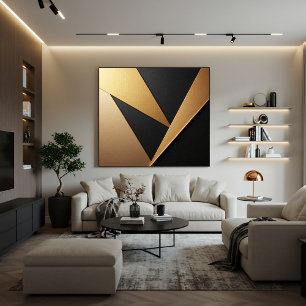 Schwarzer Diamant Poster