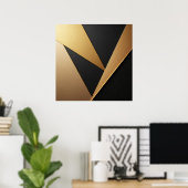Schwarzer Diamant Poster (Heimbüro)