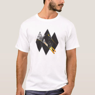 Schwarzer Diamant-Typ-T - Shirt