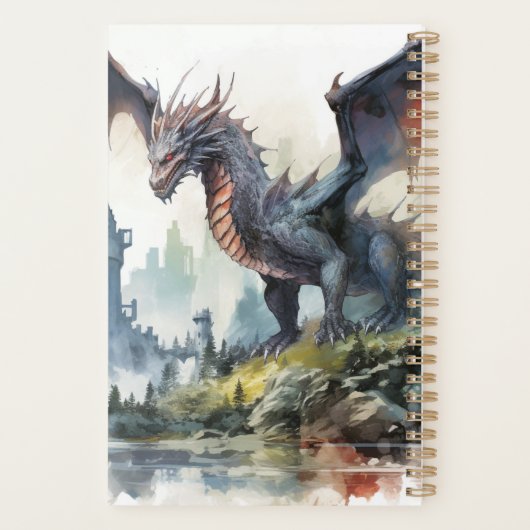 Schwarzer Drache 3 Planer (Rückseite)