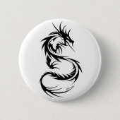 Schwarzer Drache Button (Vorderseite)