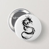 Schwarzer Drache Button (Vorne & Hinten)