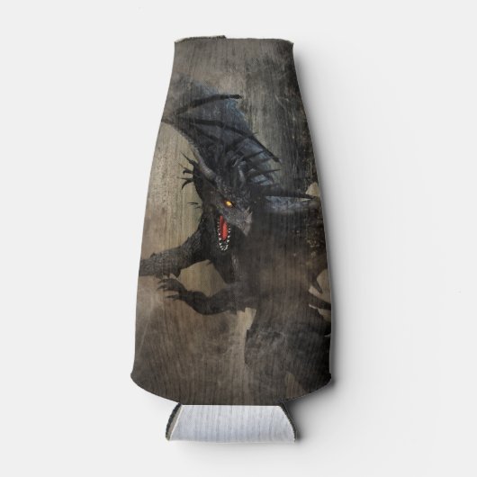 Schwarzer Drache Flaschenkühler (Vorderseite)