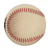 Schwarzer Drache rustikaler Hintergrund Baseball (Vorderseite Links)