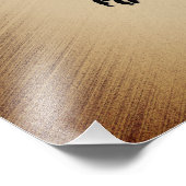 Schwarzer Drache rustikaler Hintergrund Fotodruck (Ecke)