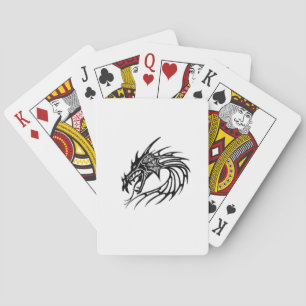 Schwarzer Drache Spielkarten
