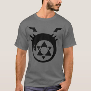 Schwarzer Drache T-Shirt