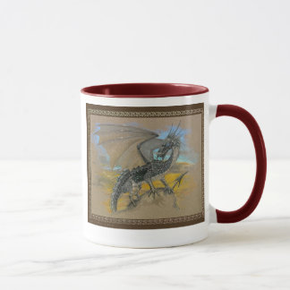 Schwarzer Drache Tasse