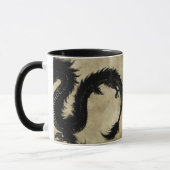Schwarzer Drache Tasse (Links)