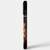 Schwarzer Drache über dem Wald Case-Mate iPhone Hülle (Rückseite / Links)