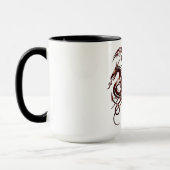 Schwarzer Drachen Tasse (Links)