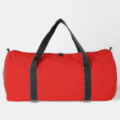 Schwarzer Drachenroter Duffelbeutel Duffle Bag (Rückseite)