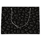 Schwarzer Drachentag Große Geschenktüte (Vorderseite)