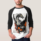 Schwarzer Dreck T-Shirt (Vorderseite)