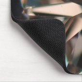 Schwarzer Edelstein Mousepad (Ecke)