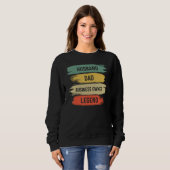 Schwarzer Ehemann Vater Geschäftsinhaber CEO Unter Sweatshirt (Vorne ganz)