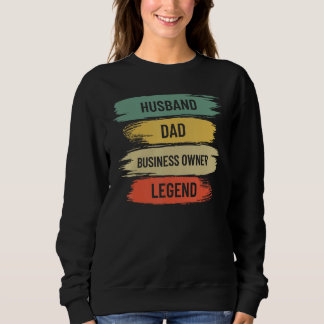 Schwarzer Ehemann Vater Geschäftsinhaber CEO Unter Sweatshirt