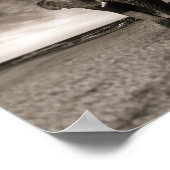 Schwarzer Elefant Poster (Ecke)